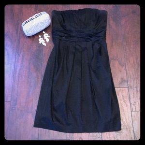 “Dusk” collection by Sheila Yen. Knee length dress